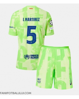 Barcelona Inigo Martinez #5 Echipament de Fotbal Replică 2024-25 Copii Treilea (+ Șorturi)